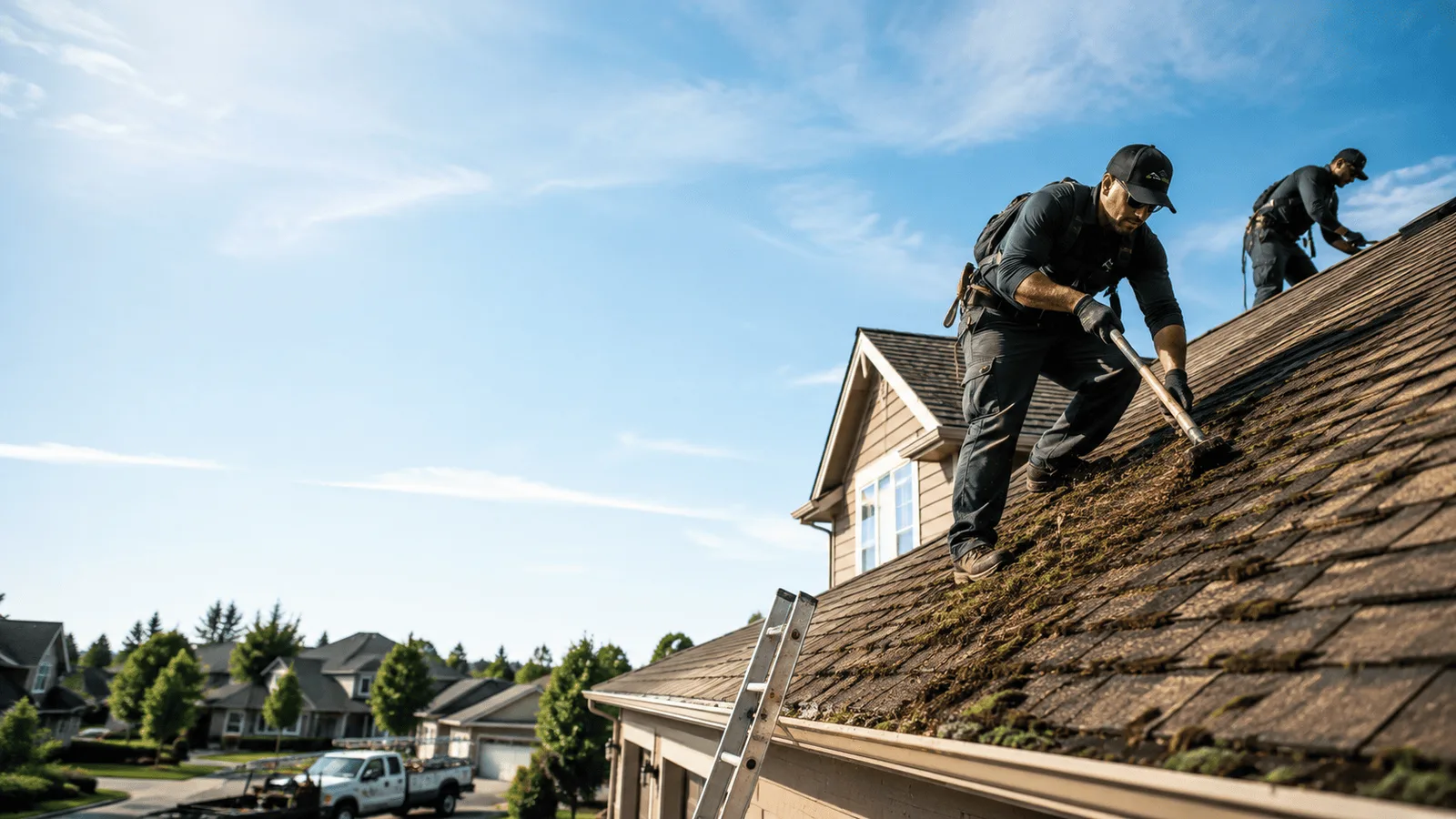 Roof Moss Removal in Milbank, SD near me